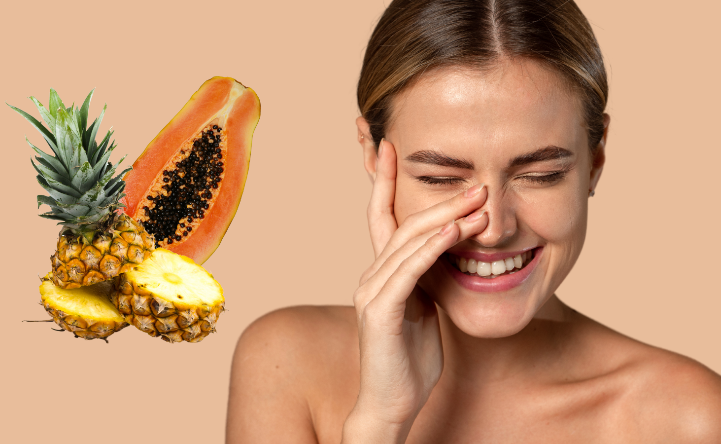 Fruit Enzymes for Natural Exfoliation and Skin Brightening Potion Organic