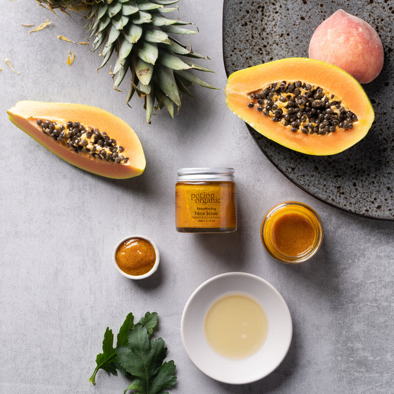 PureSense Natural Papaya Cruelty Free Face Scrub Online